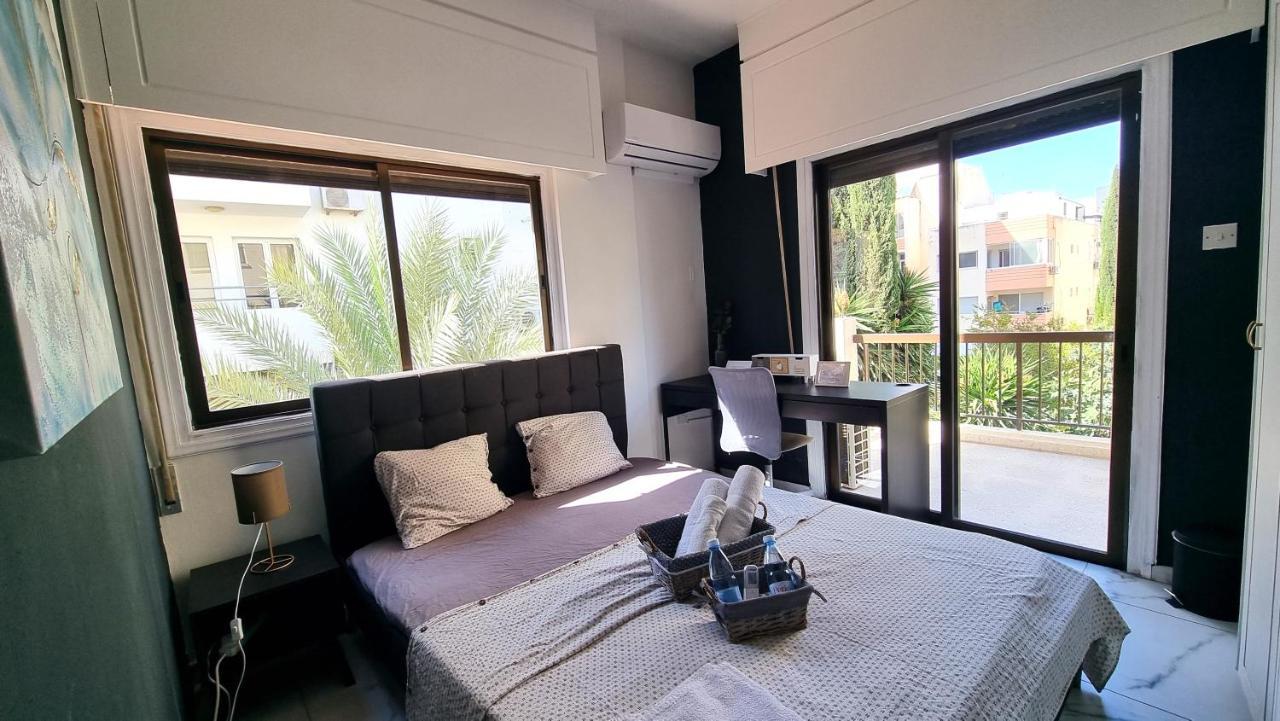 Cozy Beach Apt, Near Airport With 100Mbit Internet Larnaca Dış mekan fotoğraf